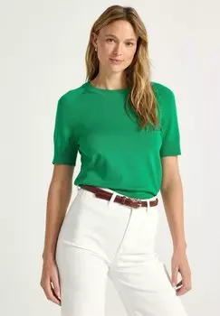 Базовая футболка FINE Lindex, зеленый