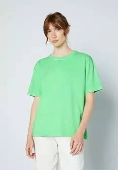 Базовая футболка FIZ02A American Vintage, цвет vert fluo