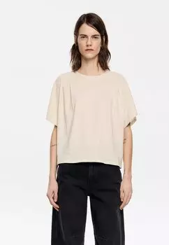 Базовая футболка FLUIDA BOXY Bimba Y Lola, кремовый