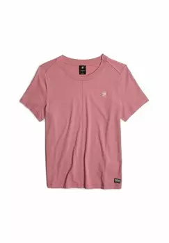 Базовая футболка FRONT SEAM G-STAR, розовый