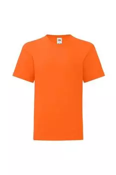 Базовая футболка Fruit of the Loom, оранжевый