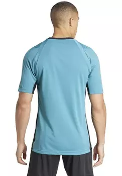 Базовая футболка FUSSBALL adidas Performance, синий