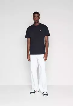 Базовая футболка ФУТБОЛКА BADGE UNISEX Tommy Jeans, черная