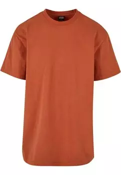 Базовая футболка ФУТБОЛКА HEAVY GARMENT DYE Urban Classics, терракотовый