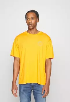 Базовая футболка ФУТБОЛКА ORGANIC GRAPHIC FEE UNISEX 7 DAYS Active, оранжевая