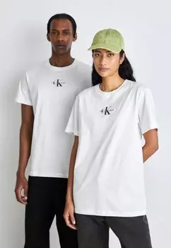 Базовая футболка ФУТБОЛКА REGULAR FIT UNISEX Calvin Klein Jeans, ярко-белая