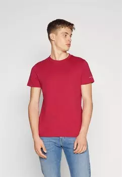 Базовая футболка ФУТБОЛКА С ЛОГОТИПОМ НА РУКАВАХ Tommy Hilfiger, королевская ягода