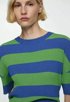 Базовая футболка GABI Mango, темно-синий