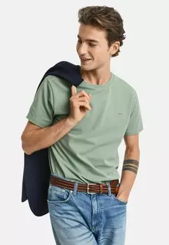 Базовая футболка GANT, зеленый