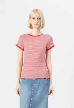 Базовая футболка GAP, светло-красный