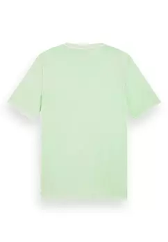 Базовая футболка GARMENT DYE LOGO CREW Scotch & Soda, светло-зеленый