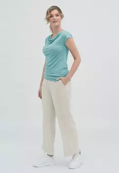 Базовая футболка GILKA Living Crafts, бирюзовый