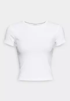 Базовая футболка Gina Tricot, белый