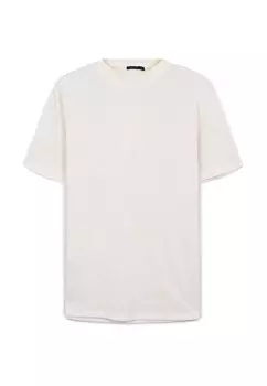 Базовая футболка GIROCOLLO LAVORATA Calliope, бежевый