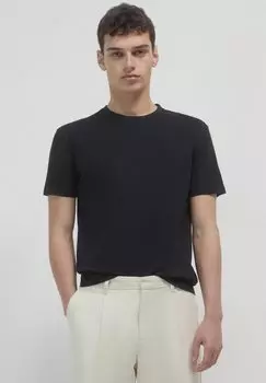 Базовая футболка GIROCOLLO TINTA UNITA Calliope, черный