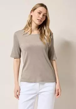 Базовая футболка GLITZERNDES Cecil, бежевый