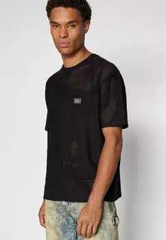 Базовая футболка Go Tee Guess, угольно-черная