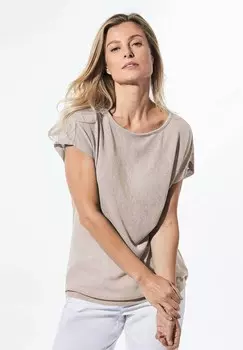 Базовая футболка GOLDNER, светло-коричневый