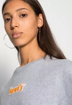 Базовая футболка GRAPHIC CLASSIC TEE Levi's®, цвет Mottled Light Grey