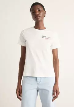 Базовая футболка GRAPHIC GANT, белый