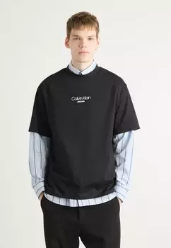 Базовая футболка GRAPHIC TEE Calvin Klein Jeans, черный