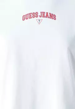Базовая футболка Guess Jeans, белый