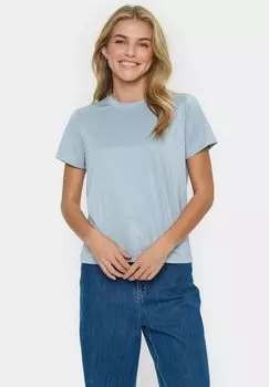 Базовая футболка HAGASZ REGULAR GLITTER Saint Tropez, синий