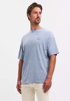 Базовая футболка HANG ELEVEN, светло-голубой