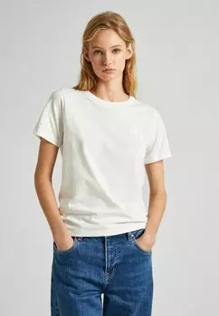 Базовая футболка Hartley Pepe Jeans, цвет mousse white