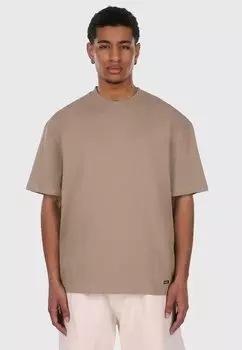 Базовая футболка HEAVY PATCH Dropsize, серебряный