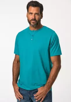 Базовая футболка HENLEY JP1880, бирюзовый
