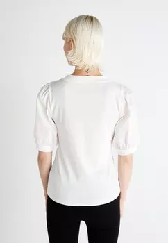 Базовая футболка HENLEY PUFF GAP, черный