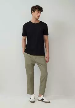 Базовая футболка HENLEY s.Oliver, черный