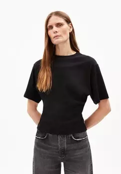 Базовая футболка HERSILIAA ARMEDANGELS, черный