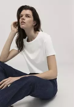 Базовая футболка hessnatur, белый