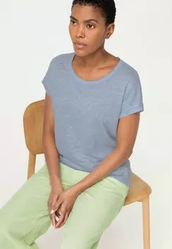 Базовая футболка hessnatur, Himmelblau