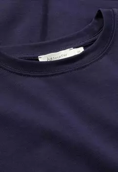 Базовая футболка hessnatur, синий