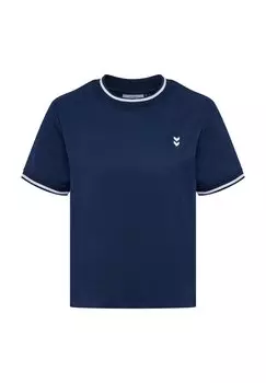 Базовая футболка HMLPULSE RETRO Hummel, синий