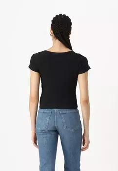 Базовая футболка Hollister Co., черный