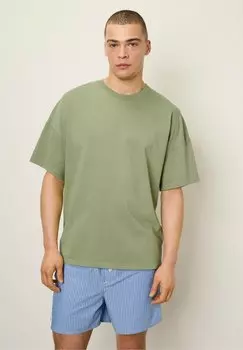 Базовая футболка HOMME American Vintage, зеленый