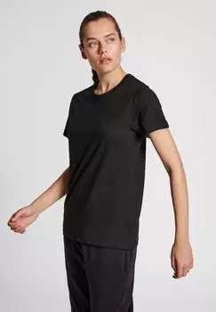 Базовая футболка Hummel, черный деним