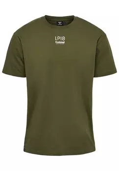 Базовая футболка Hummel, хаки