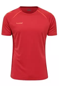 Базовая футболка Hummel, красный