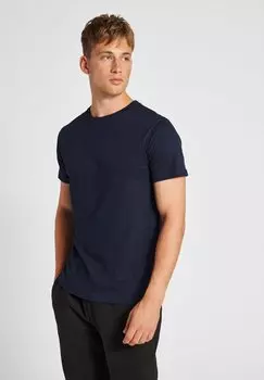 Базовая футболка Hummel, серо-голубой