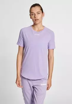Базовая футболка Hummel, сиреневый