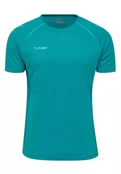 Базовая футболка Hummel, светло-синий