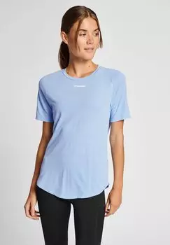 Базовая футболка Hummel, светло-синий
