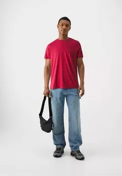 Базовая футболка Icon Crew Hollister Co., шут красная