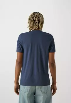 Базовая футболка ICON CREW Hollister Co., темно-синий