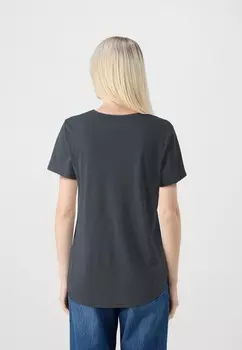 Базовая футболка ICON VNECK 3 PACK Abercrombie & Fitch, белый